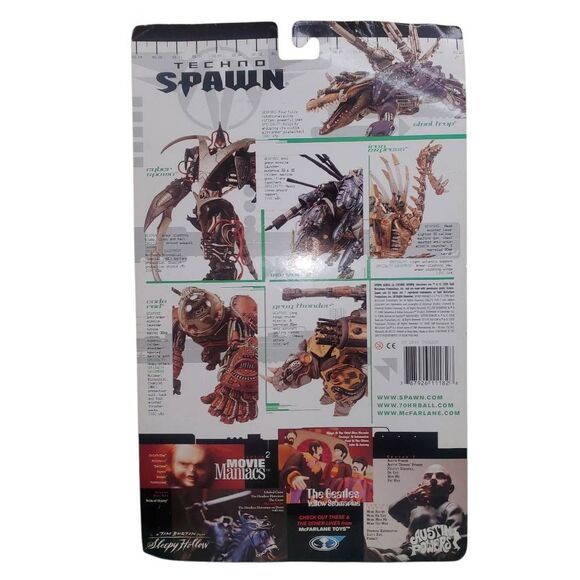 Techno Spawn Gray Thunder – McFarlane Toys Series 15 (1999) Vintage collectible - Picture 2 of 4